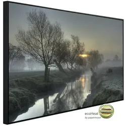 papermoon Infrarotheizung »EcoHeat - Nebel Landschaft«, Matt-Effekt - bunt