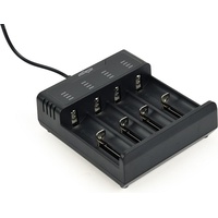 Energenie BC-USB-02 (1 Stk., C, A, Sub-C, AAAA, AAA, Ladegerät inkl. Akku), Akku Ladegerät