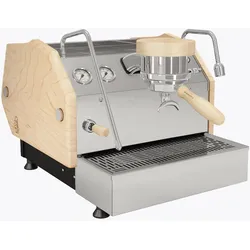 La Marzocco GS3 Auto-Volumetrisch mit Ahorn-Holz Seiten