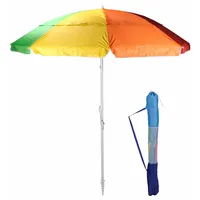 Koopmann International Gelenkiger mehrfarbiger Strandschirm 220 cm