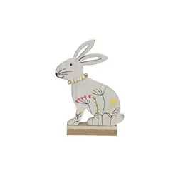 Osterhase Blumenwiese Holz bunt 660908017998 13x4,5x17m
