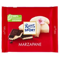 Ritter Sport Colourful Variety Marzapane Dunkle Schokolade mit Marzipan 100g