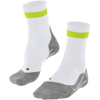 Falke Herren Laufsocken RU4 Endurance M SO Baumwolle antiblasen 1 Paar, Weiß (White 42-43