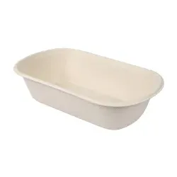 NATURESTAR Essen to go Schale, ungeteilt, 800 ml 411515 , 1 Packung = 50 Stück
