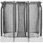 Trampolin 305 x 214 cm inkl. Sicherheitsnetz Grau/Schwarz