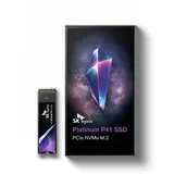 SK Hynix Platinum P41 NVMe SSD 1TB PCIe 4.0 7.000 MB/s Lesen 6.500 MB/s Schreiben M.2 2280 Intern SSD Interne SSD für Gaming, Kompatibel mit Laptop Desktop und Konsolen