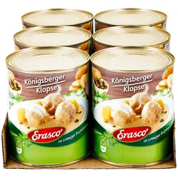 Erasco Königsberger Klopse 800 g, 6er Pack