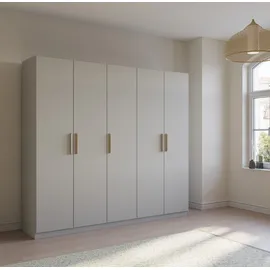 Rauch Drehtürenschrank Skandi by Quadra Spin 226 x 210 x 54 cm Grau