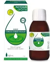 Phytosun Arôms Sirop Gorge et Cordes Vocales 150ml 150 ml