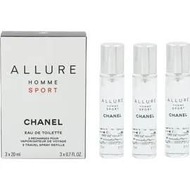 Chanel Allure Sport Eau de Toilette Nachfüllung 3 x 20 ml