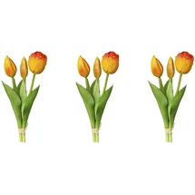 OTTO home Kunsttulpe OTTO HOME "Tulpenbund", rosa, H:20,5cm, Kunststoff, Kunstpflanzen