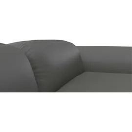 flexlux Eckcouch Kaltschaum 3-Sitzer Grau