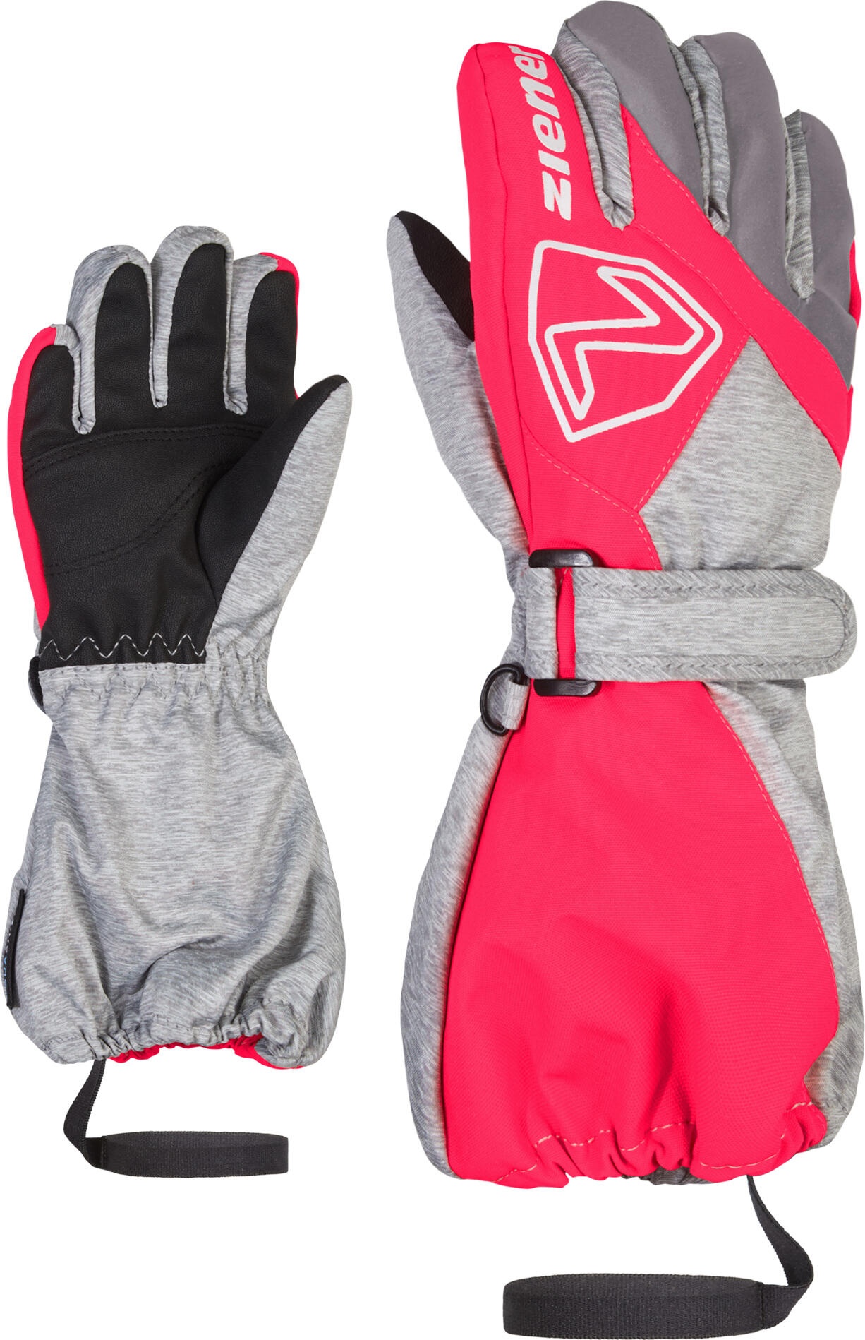 Ziener Lauro ASR Glove Junior light melange.neon pink (823758) 110