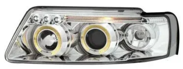 Kristall-Scheinwerfer Angel Eyes VW PASSAT 3B/B5 (97-00) - Chrom
