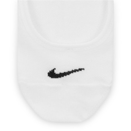 Nike Lightweight Trainings-Footie-Socken Damen Sneakersocken SX4863 101 Weiß