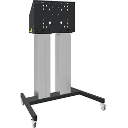 SmartMetals Mobiler Bodenlift XL für Touchscreens bis 98 Zoll, schwarz