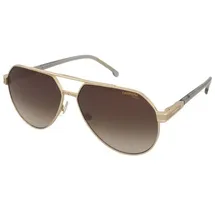 Carrera 1067/S Herren-Sonnenbrille Vollrand Pilot Metall-Gestell, gold