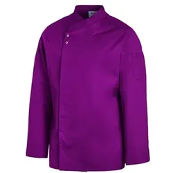 Kochjacke Herren beere 12/2444/64, Größe 64 - lila - 64