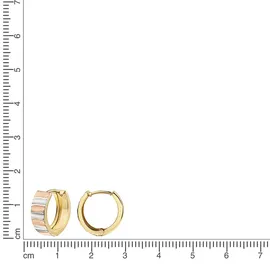 Celesta Creolen CELESTA gelb Gold one-size