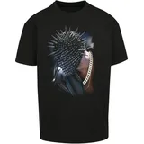 Upscale by Mister Tee Thorned Mask Oversize Kurzarm-T-Shirt Black M