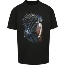 Upscale by Mister Tee Thorned Mask Oversize Kurzarm-T-Shirt Black M