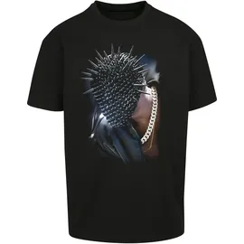 Upscale by Mister Tee Thorned Mask Oversize Kurzarm-T-Shirt Black M