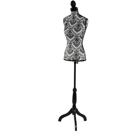 MCW T221, Schaufensterpuppe Torso weiblich, Schaumstoff Barock