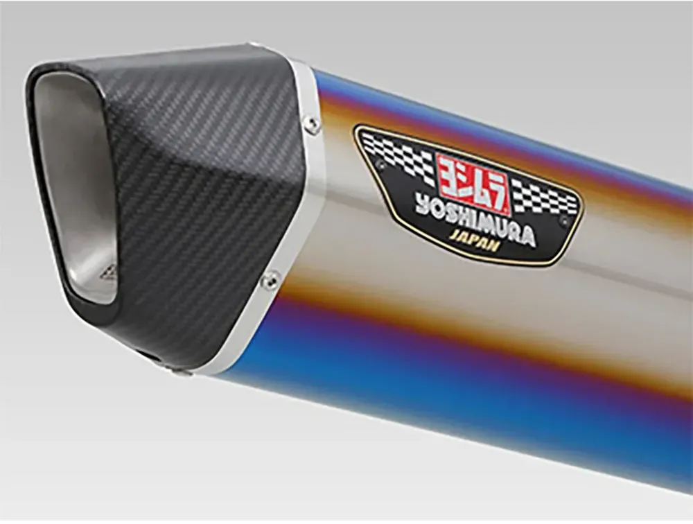 Yoshimura Japan Hepta Force Gsxr 1000 17-20 Stainless Steel&titanium&carbon Homologierter Schalldämpfer - Blue - Homologated