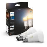 Philips Hue WA 8W A60 B22 2P EU, Weiß