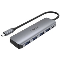 UNITEK P5+ USB 3.2 Gen 1 (3.1 Gen 1) Type-A 5000 Mbit/s Grau