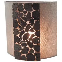 GURU-SHOP GURU SHOP Wandlampe/Wandleuchte, in Bali Handgefertigt aus Naturmaterial,