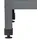 KÜPPER Werkbank 30 mm Buchenplatte 60x84x60 cm schwarz 1 Tür 1 Schublade 300 kg Traglast