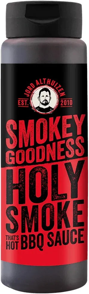 Smokey Goodness Holy Smoke Thats Hot! BBQ Sauce - 500 ml