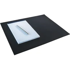 Durable Schreibtischunterlage schwarz Leder 42,0 x 30,0 cm, 1 St.