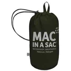 Mac in a Sac Regenjacke Unisex Schwarz M