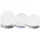 SELTMANN WEIDEN Compact Blaurand Teller-Set 18-tlg. weiß-blau