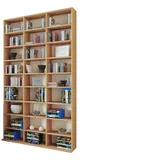 VCM Bücherregal Megosa Maxi 102 x 23 x 181 cm Braun
