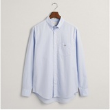 GANT Langarmhemd »Regular Fit Popeline Hemd leicht strapazierfähig pflegeleicht«, mit Label Stickerei auf der Brusttasche,