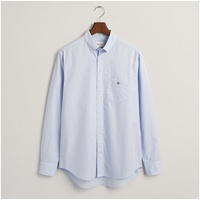 GANT Langarmhemd »Regular Fit Popeline Hemd leicht strapazierfähig pflegeleicht«, mit Label Stickerei auf der Brusttasche,