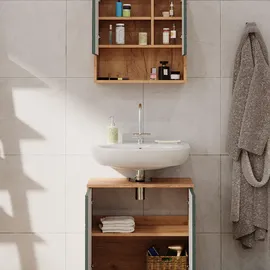Vicco Badmöbel-Set Irma 2 Teile, Unterschrank 60 cm