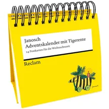Reclam Philipp Jun. Adventskalender mit Tigerente. 24 Postkarten für die Weihnachtszeit