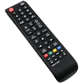 azurano Fernbedienung für SAMSUNG BN59-01268D / BN5901268D für MU-Serie - UE40MU6100 UE40MU6120 UE40MU6195 UE40MU6199 UE43MU6100 UE43MU6105 UE43M... - Schwarz