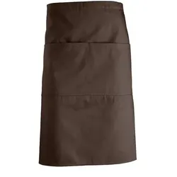 SOL'S Medium Apron Greenwich - chocolate - onesize