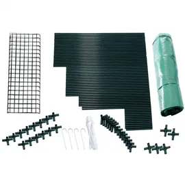Gardebruk Foliengewächshaus 1,86 x 1,2 x 1,9 m grün