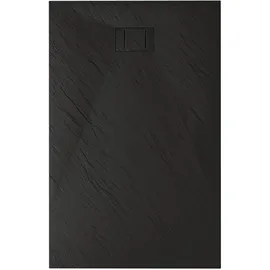 Idralite DUSCHTASSE DUSCHWANNE 150X90CM RECHTECKIG ANTHRAZITFARBE FLACH STEIN EFFEKT SMC