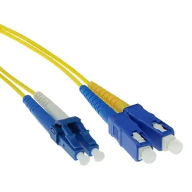 Act RL8900 InfiniBand/Glasfaserkabel 0.5 m LC SC Gelb