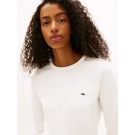 Tommy Hilfiger TJW SLIM JERSEY LS TEE Weiß S