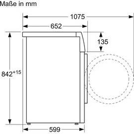 Siemens iQ500 WQ33G2D40 Wärmepumpentrockner (8 kg)