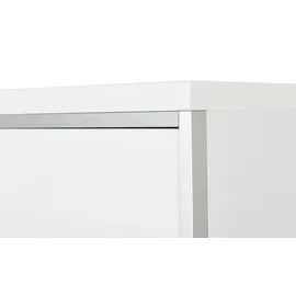 Uno Highboard 94 x 137 x 38 cm Weiß