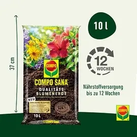 Compo Sana Qualitäts-Blumenerde 10 l